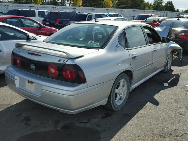 2G1WH55K659189480 - 2005 CHEVROLET IMPALA SILVER photo 4