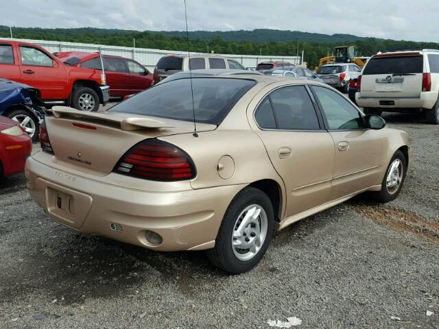 1G2NE52E15M103977 - 2005 PONTIAC GRAND AM S Qızıl foto 4