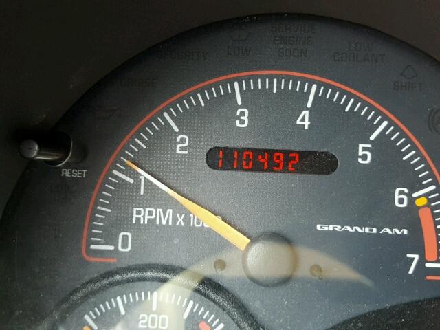 1G2NE52E15M103977 - 2005 PONTIAC GRAND AM S Qızıl foto 8