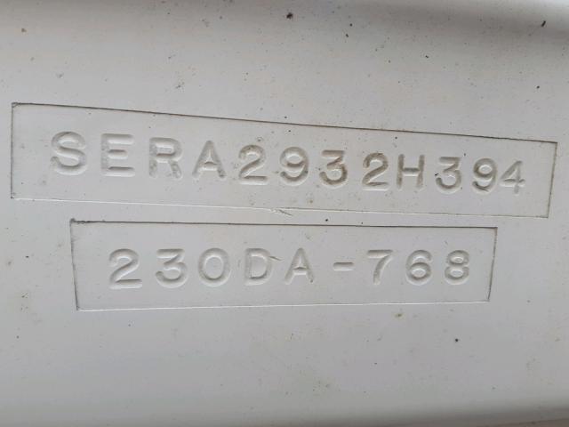 SERA2932H394 - 1994 SEAR BOAT WHITE photo 10