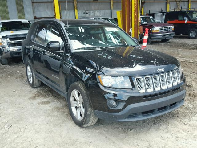 1C4NJCEA0ED643082 - 2014 JEEP COMPASS LA BLACK photo 1