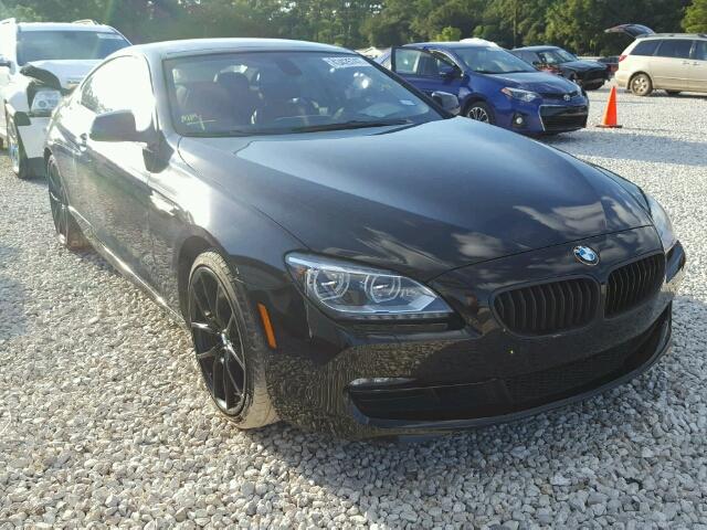 WBALX3C53CC528603 - 2012 BMW 650 I BLACK photo 1