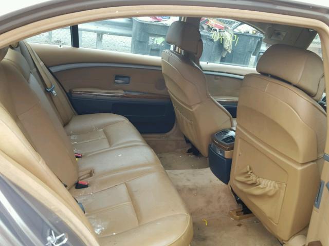 WBAGN63413DS43229 - 2003 BMW 745 LI Бежевый фото 6