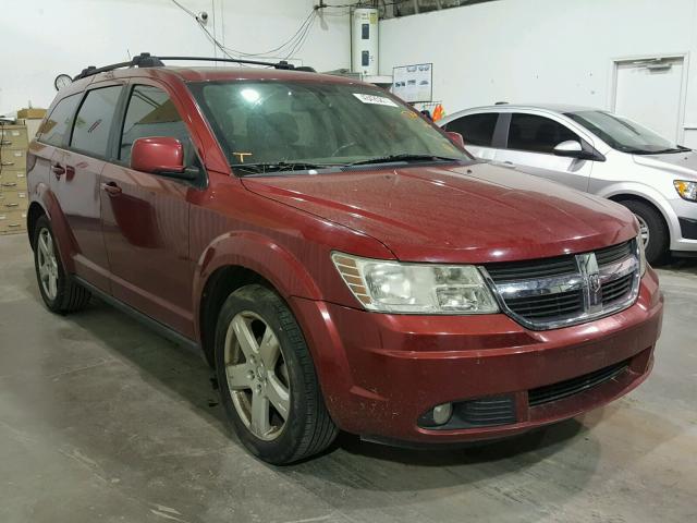 3D4PG5FV8AT193502 - 2010 DODGE JOURNEY SX MAROON photo 1