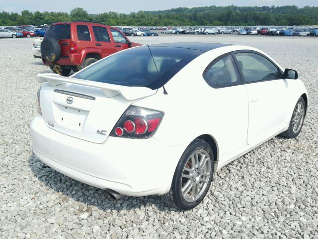 JTKDE167880231567 - 2008 TOYOTA SCION TC 白色 照片 4