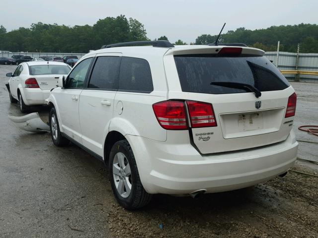 3D4PG5FV6AT151409 - 2010 DODGE JOURNEY SX WHITE photo 3