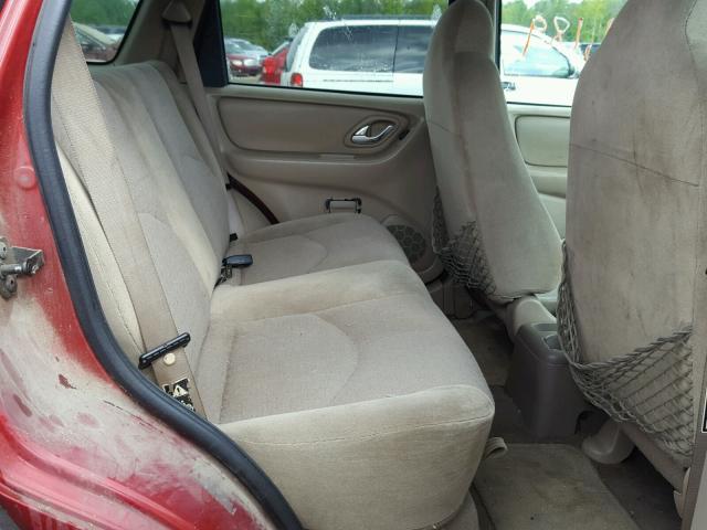 4F2YU06101KM14053 - 2001 MAZDA TRIBUTE DX 红色 照片 6