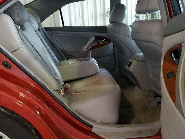 4T1BK46K98U059776 - 2008 TOYOTA CAMRY LE წითელი ფოტო 6