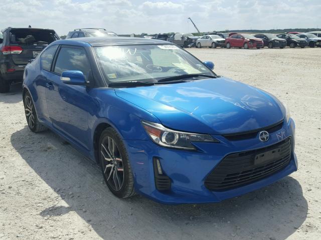 JTKJF5C77E3079948 - 2014 TOYOTA SCION TC 蓝色 照片 1