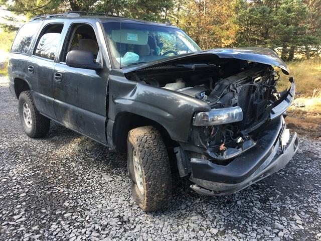 1GNEK13T66J155335 - 2006 CHEVROLET TAHOE K150 BLACK photo 1