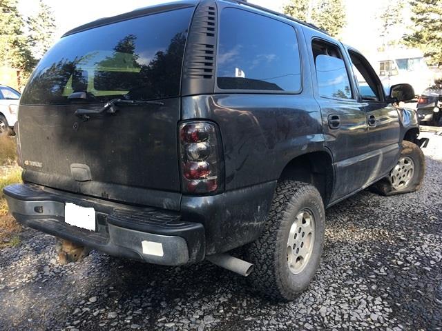 1GNEK13T66J155335 - 2006 CHEVROLET TAHOE K150 BLACK photo 4