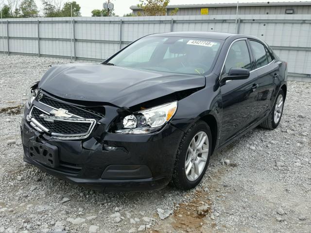 1G11D5RR6DF103281 - 2013 CHEVROLET MALIBU 1LT 黑色 照片 2