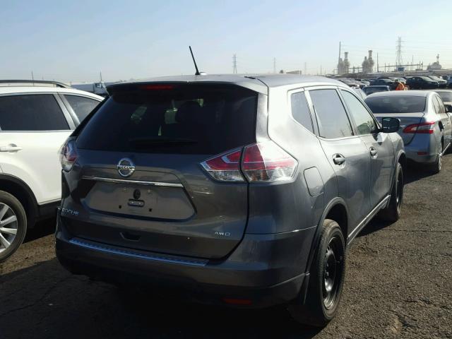 5N1AT2MM4GC796051 - 2016 NISSAN ROGUE GRAY photo 4