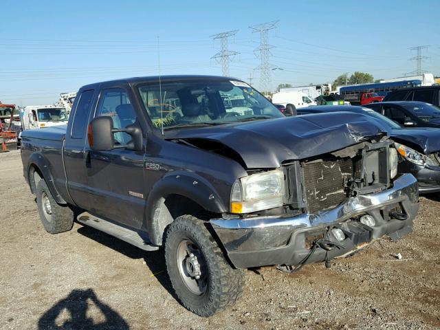 1FTNX21P64EA22828 - 2004 FORD F250 SUPER GRAY photo 1