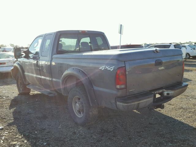 1FTNX21P64EA22828 - 2004 FORD F250 SUPER GRAY photo 3