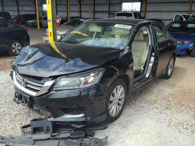 1HGCR3F87FA037620 - 2015 HONDA ACCORD EXL BLACK photo 2