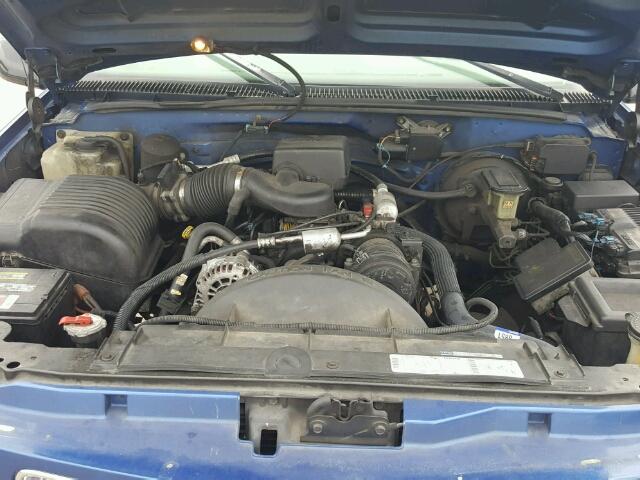 1GTEC19M0VE521738 - 1997 GMC SIERRA C15 BLUE photo 7