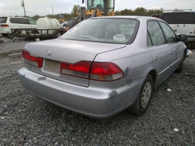 1HGCF86651A104910 - 2001 HONDA ACCORD VAL SILVER photo 4