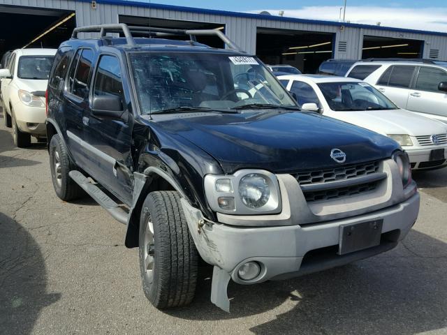 5N1ED28Y72C572941 - 2002 NISSAN XTERRA BLACK photo 1