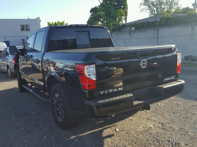 1N6AA1E56HN566221 - 2017 NISSAN TITAN SV BLACK photo 3