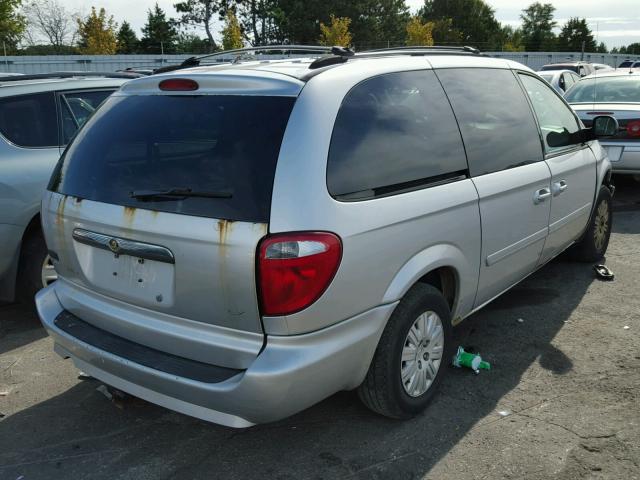 2A4GP44R87R285048 - 2007 CHRYSLER TOWN & COU SILVER photo 4