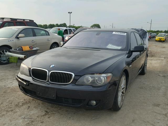 WBAHN83587DT72745 - 2007 BMW 750 BLACK photo 2