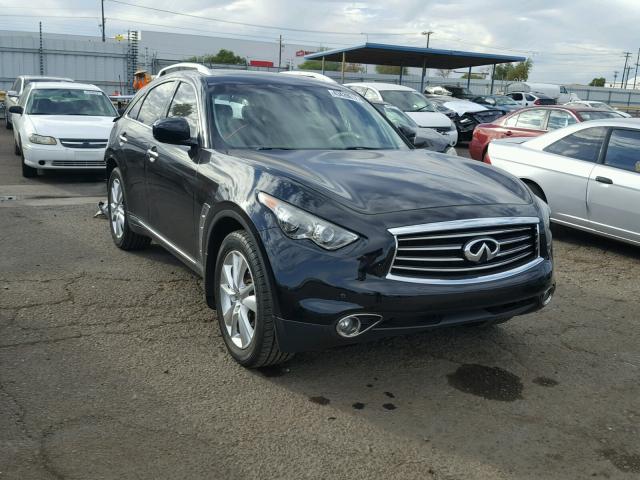 JN8AS1MU0CM121145 - 2012 INFINITI FX35 BLACK photo 1