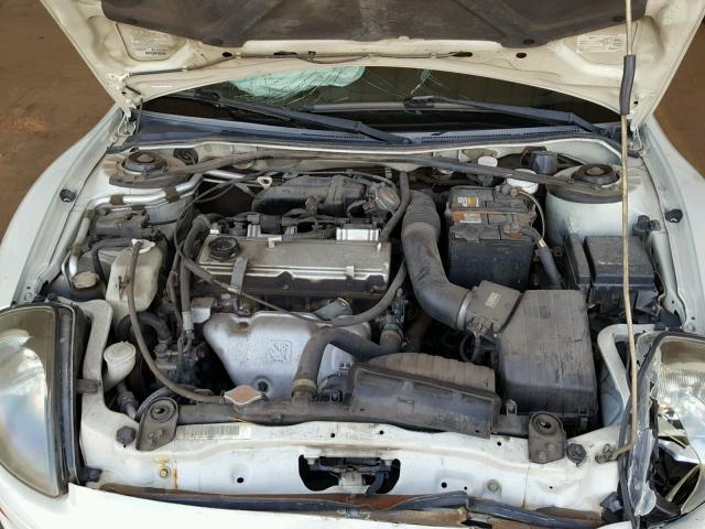 4A3AE45G62E036720 - 2002 MITSUBISHI ECLIPSE SP WHITE photo 7