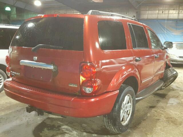 1D8HB58206F111848 - 2006 DODGE DURANGO LI RED photo 4