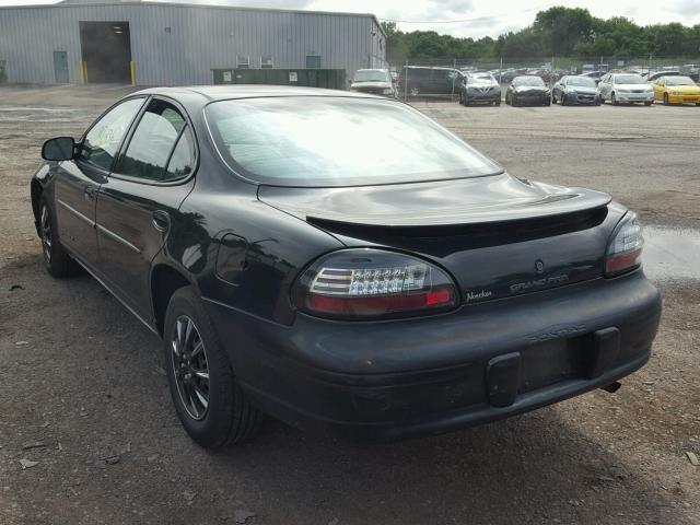 1G2WK52J91F223972 - 2001 PONTIAC GRAND PRIX BLACK photo 3
