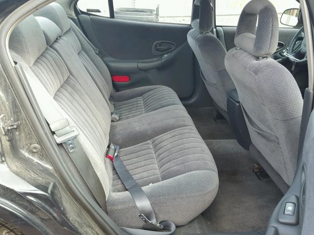 1G2WK52J91F223972 - 2001 PONTIAC GRAND PRIX BLACK photo 6