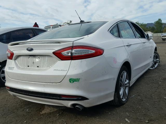 3FA6P0SU4FR173900 - 2015 FORD FUSION TIT WHITE photo 4