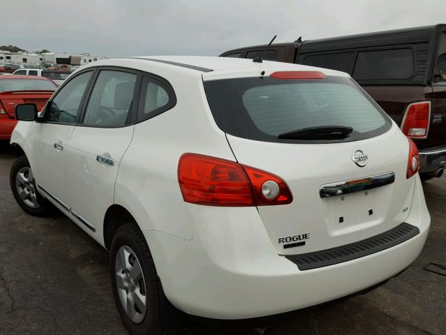 JN8AS5MV9EW704790 - 2014 NISSAN ROGUE SELE WHITE photo 3