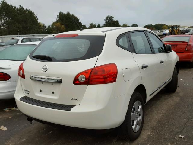 JN8AS5MV9EW704790 - 2014 NISSAN ROGUE SELE WHITE photo 4