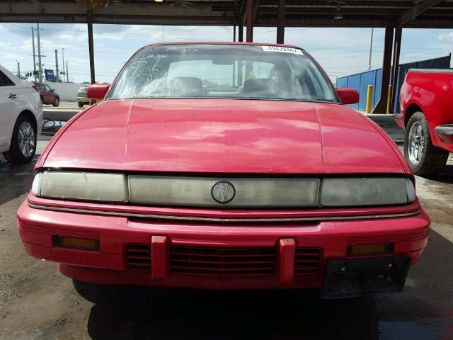 1G2WJ52M0SF310237 - 1995 PONTIAC GRAND PRIX Կարմիր լուսանկար 9