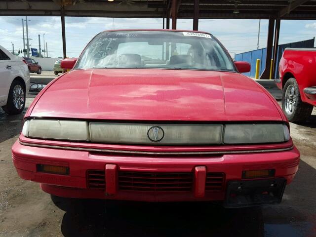 1G2WJ52M0SF310237 - 1995 PONTIAC GRAND PRIX RED photo 9