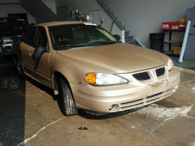 1G2NE52E75M179641 - 2005 PONTIAC GRAND AM S ოქროსფერი ფოტო 1