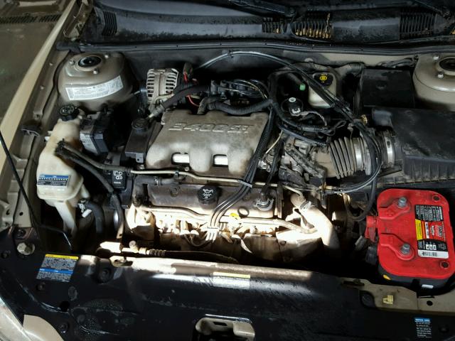 1G2NE52E75M179641 - 2005 PONTIAC GRAND AM S ოქროსფერი ფოტო 7