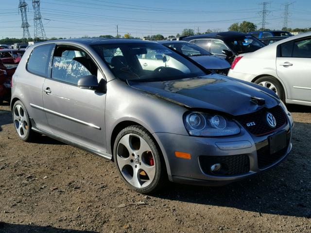 WVWFD71K69W011862 - 2009 VOLKSWAGEN GTI GRAY photo 1