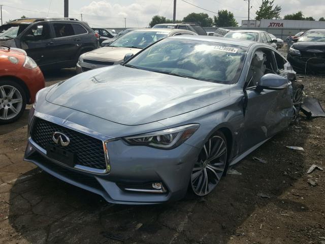 JN1EV7EL5HM554015 - 2017 INFINITI Q60 PREMIU BLUE photo 2