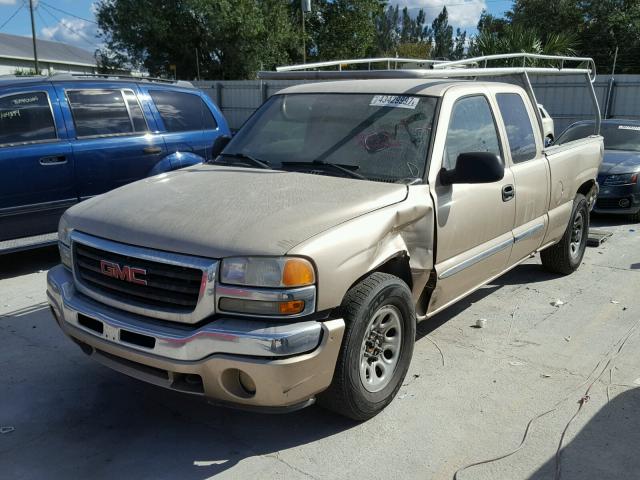 2GTEC19T651292250 - 2005 GMC NEW SIERRA TAN photo 2