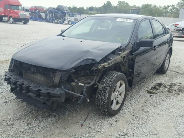 3FAFP07186R208789 - 2006 FORD FUSION SE BLACK photo 2