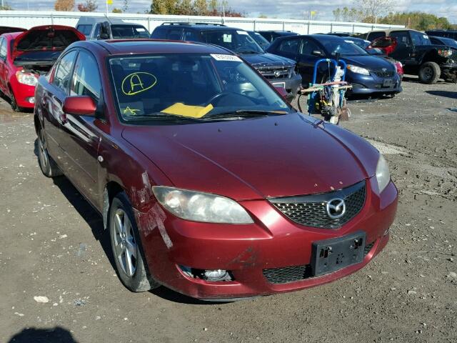 JM1BK12F861490541 - 2006 MAZDA 3 I RED photo 1