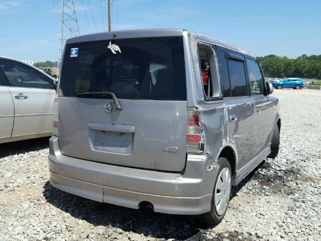 JTLKT324X64046247 - 2006 TOYOTA SCION XB Күміс фото 4