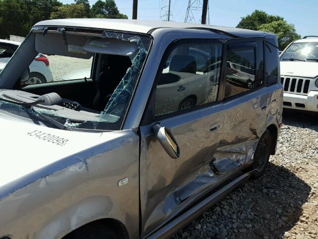 JTLKT324X64046247 - 2006 TOYOTA SCION XB Күміс фото 9