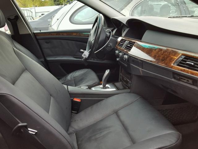 WBANV13508CZ51214 - 2008 BMW 528 SILVER photo 5