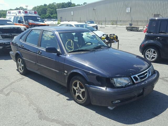 YS3DD58H312041587 - 2001 SAAB 9-3 BLUE photo 1