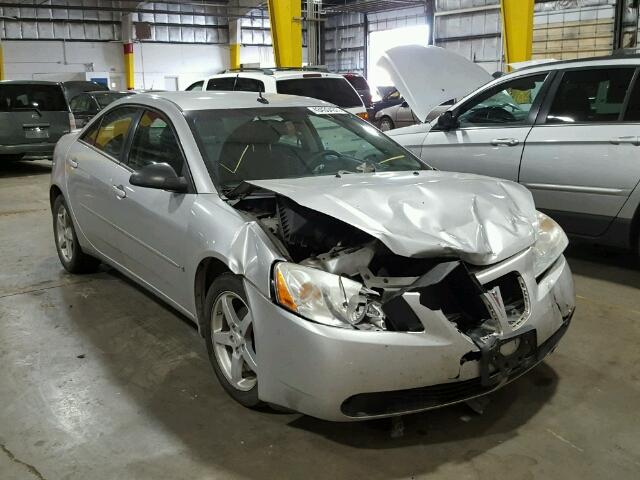 1G2ZG57N884107159 - 2008 PONTIAC G6 BASE SILVER photo 1