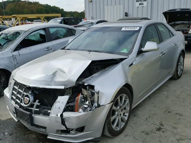 1G6DF5E51C0147596 - 2012 CADILLAC CTS LUXURY SILVER photo 2