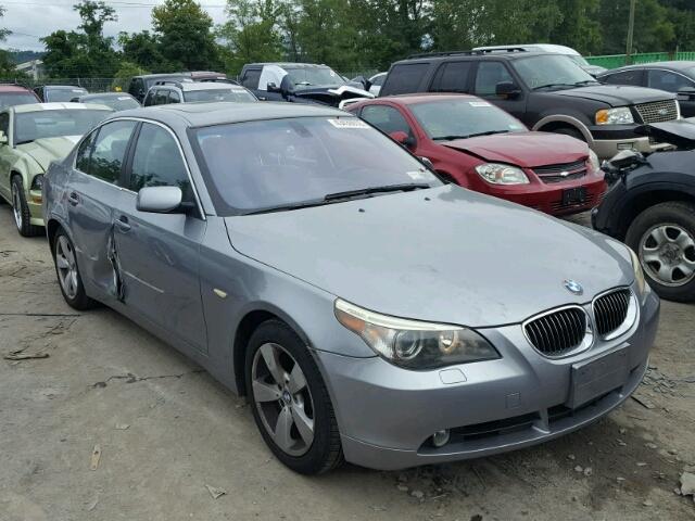 WBANF33576CS37490 - 2006 BMW 525 XI GRAY photo 1